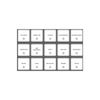 Garage Organisation Stickers - 32 Label Pack - Square 2