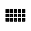 Garage Organisation Stickers - 32 Label Pack - Square 2