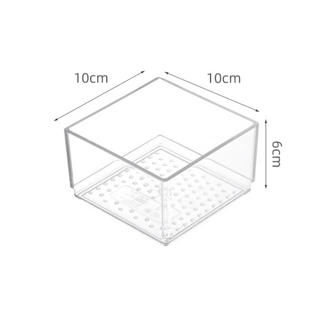 Small Clear Drawer Organisers perfect for kitchen and pantry storage, enhancing your space with effective drawer organisation.