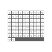 Bathroom & Laundry Vinyl Labels – 72 Square Stickers for organised under sink and drawer storage, enhancing bathroom organisation.
