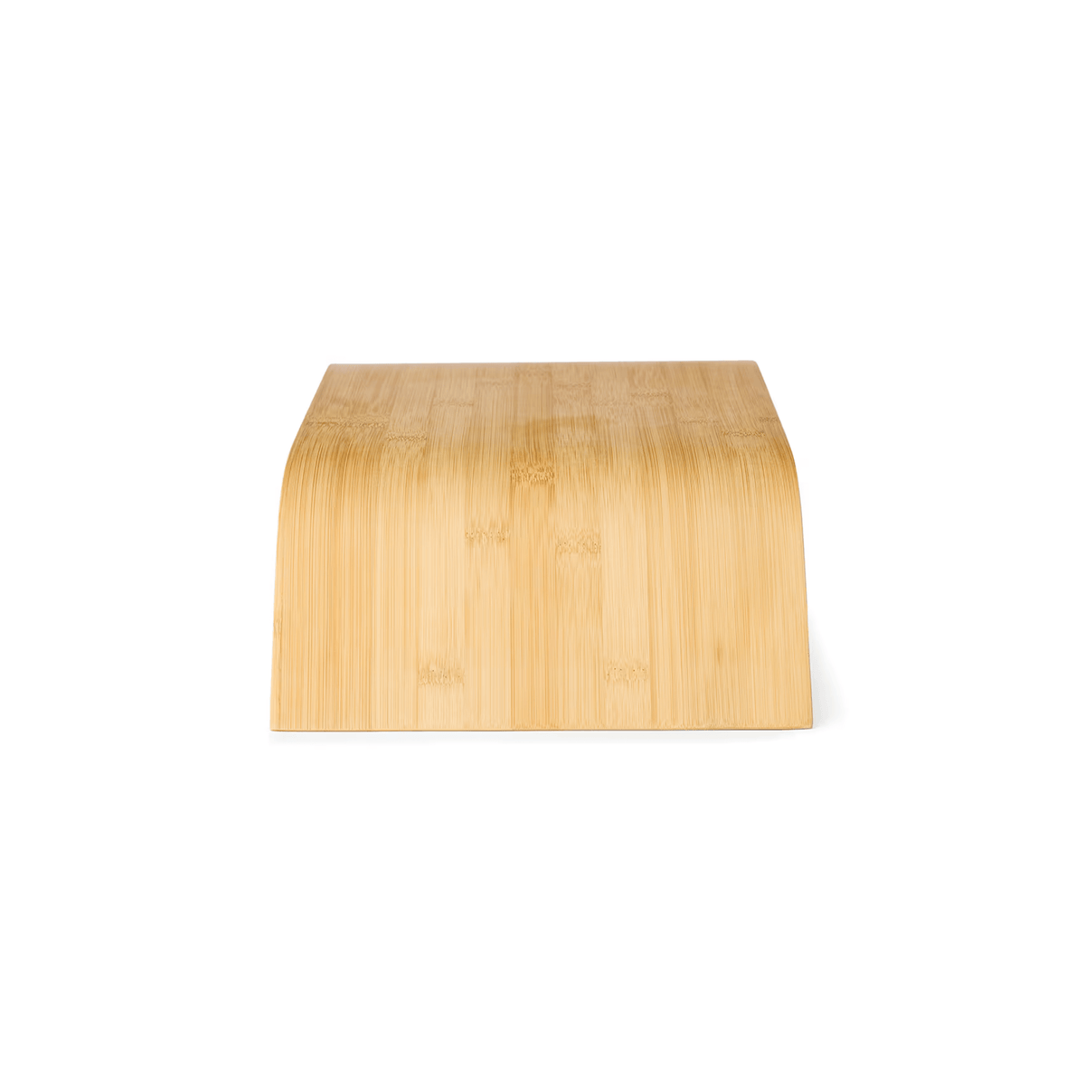 Bamboo Monitor Stand for Ergonomic Workspace Organisation, enhancing storage and desk organisation in home or office settings.