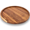 Acacia Wood Round Serving Tray
