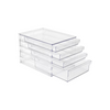 Clear 4-Drawer Organiser