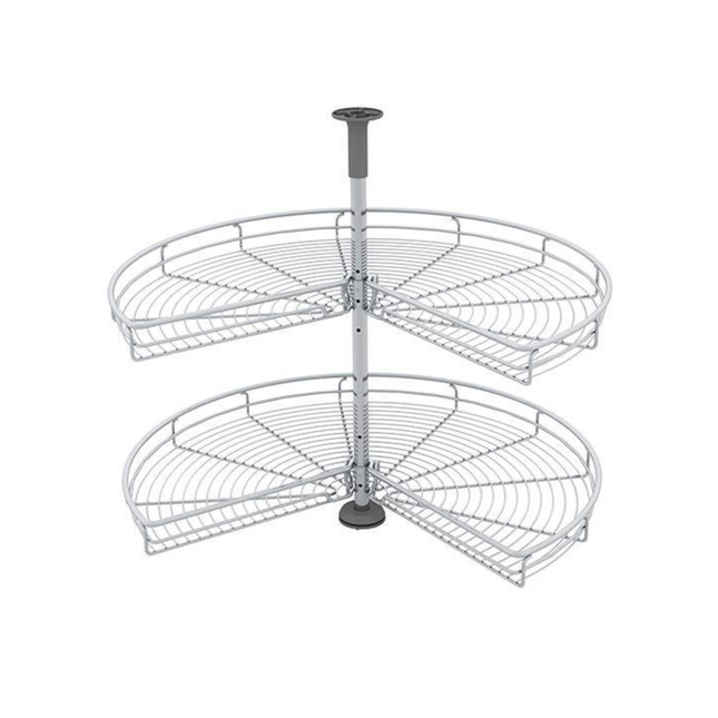 Lazy Susan Corner Cabinet – 270° Swivel Unit (2 Sizes) for efficient kitchen storage and organisation, ideal for pantry cabinets.