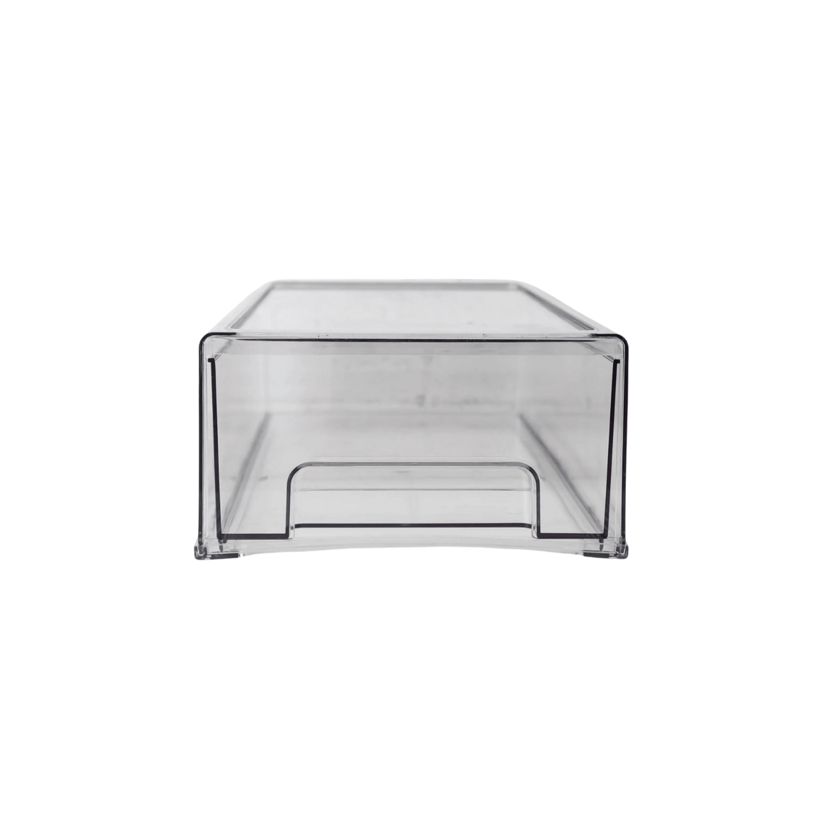 Clear Modular Drawer Organiser - Medium shown for kitchen drawer storage, perfect for pantry organisation and under sink storage solutions.
