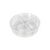 Tall Round Clear Rotating Tray - Lazy Susan - Premium Home O - Premium storage and organisation solution