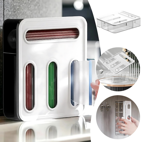 Acrylic Sandwich Bag Organiser - Premium Home Organisation - Premium storage and organisation solution