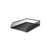 Black Metal Document Tray for Desk Organisation