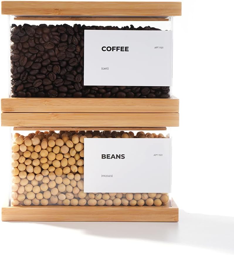 Bamboo Pantry Container – 1L
