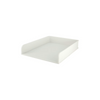 White Plastic Tray for Document & Stationery Organisation