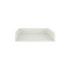 White Plastic Tray for Document & Stationery Organisation