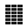 Fridge & Freezer Organisation Stickers - 36 Label Pack 2