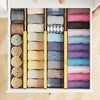 Bamboo Expandable Drawer Dividers – 4 Pack (Long)