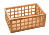Bamboo Perforated Storage Basket – Large