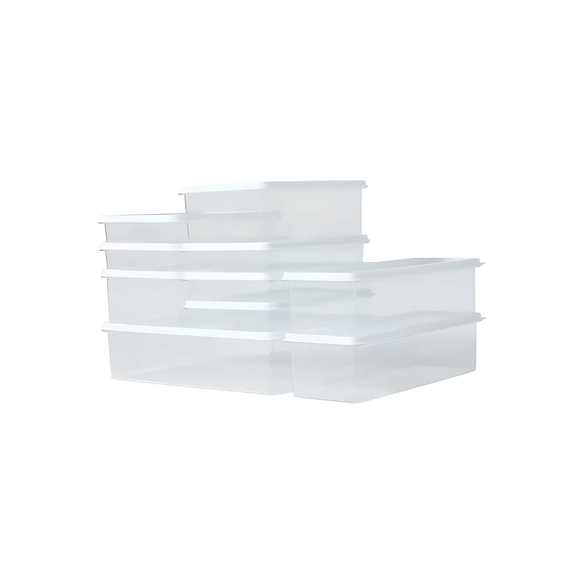 10-Piece Fridge & Freezer Storage Set for efficient kitchen and pantry organisation with versatile storage organisers.