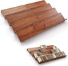 Acacia Drawer Spice Rack 4 Tier - 8 Pack