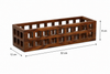 Acacia Perforated Storage Basket – Small