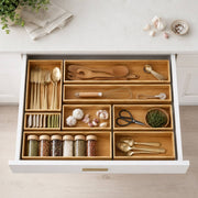 Bamboo Drawer Organiser Insert – 4 Sizes