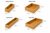 Bamboo Drawer Organiser Insert – 4 Sizes