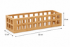 Bamboo Perforated Storage Basket – Small