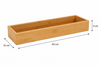 Bamboo Drawer Insert Tray – Stackable Organiser
