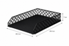 Black Metal Document Tray for Desk Organisation