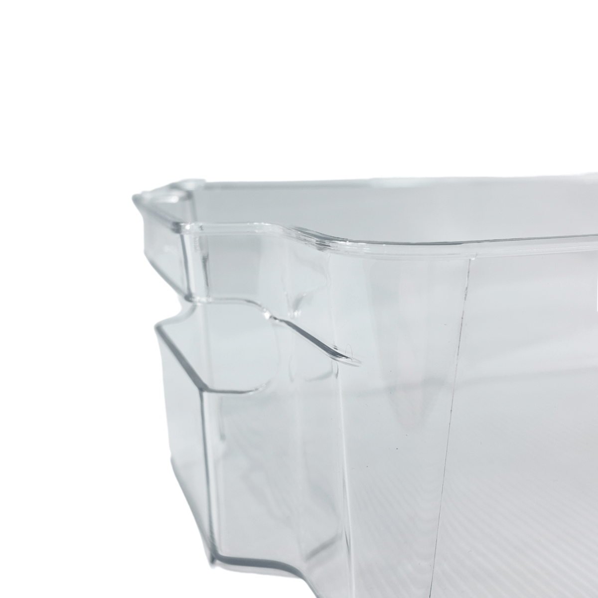 Clear Storage Tub With Handles – Large, perfect for kitchen organisation; use as a pantry organiser or under sink storage solution.