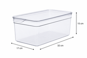 Clear Fridge Organiser with Lid