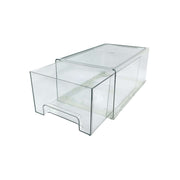 Clear Modular Drawer Organiser – Large for efficient kitchen and pantry organisation, ideal for under sink storage and decluttering.