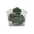 Clear large fridge storage tub with broccoli, perfect kitchen storage organiser, space-saving container for pantry or refrigerator.