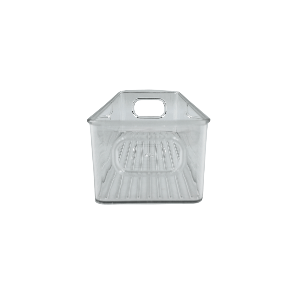Clear Multi-Use Storage Tub With Lip – Mini ideal for pantry organisation, optimising space with practical design for kitchen storage.