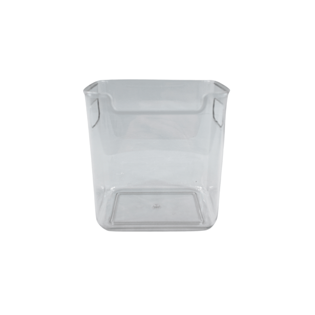 Clear Multi-Use Storage Tub With Lip – XS, perfect for kitchen and pantry organisation, ideal storage organiser for small spaces.
