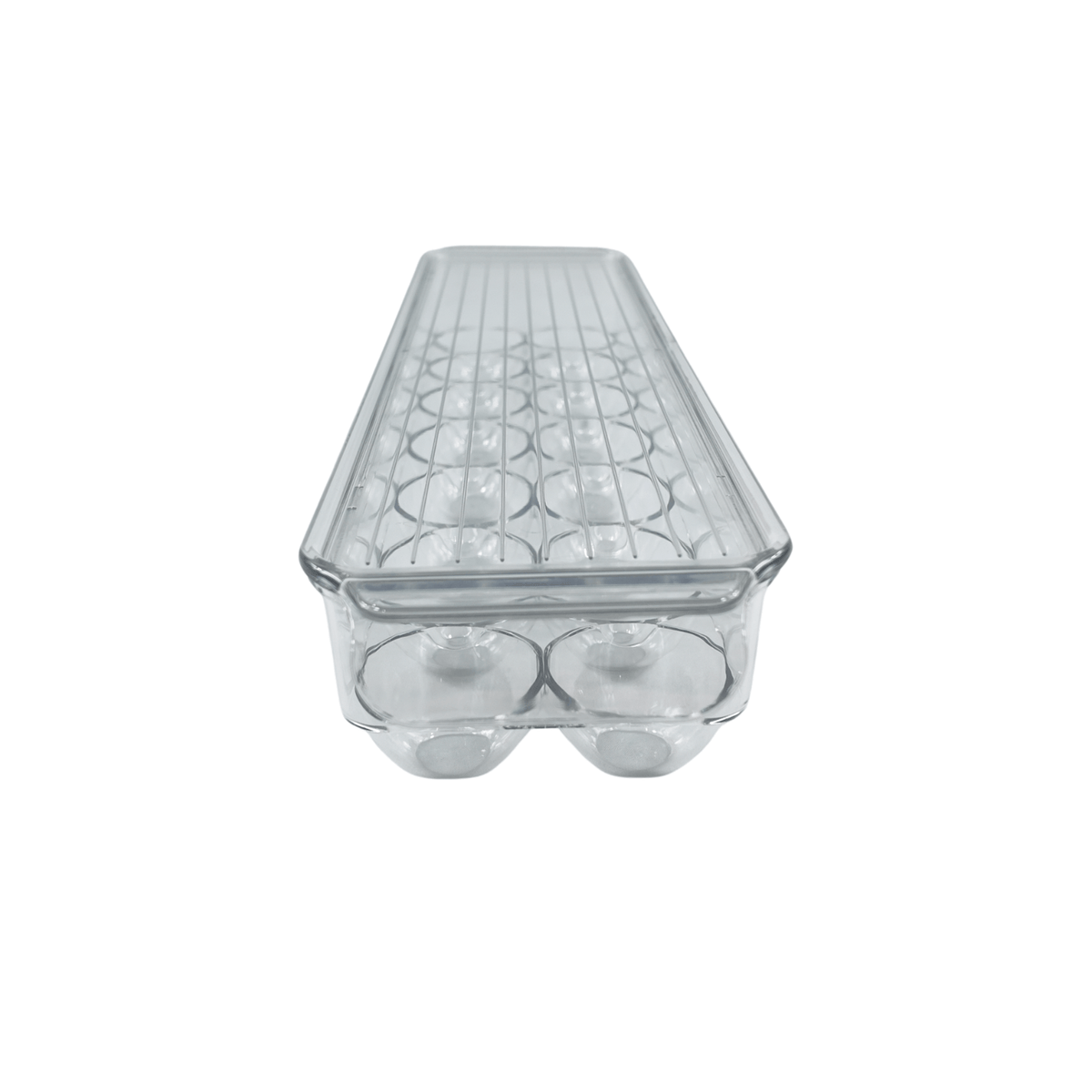 Egg Organiser with Lid – Secure & Convenient Fridge Storage, perfect for kitchen and pantry organisation, utilising fridge organisers.