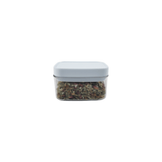 Elegant White Airtight Container – 400ML for pantry organisation, ideal for spices or dry foods in kitchen storage organisers.