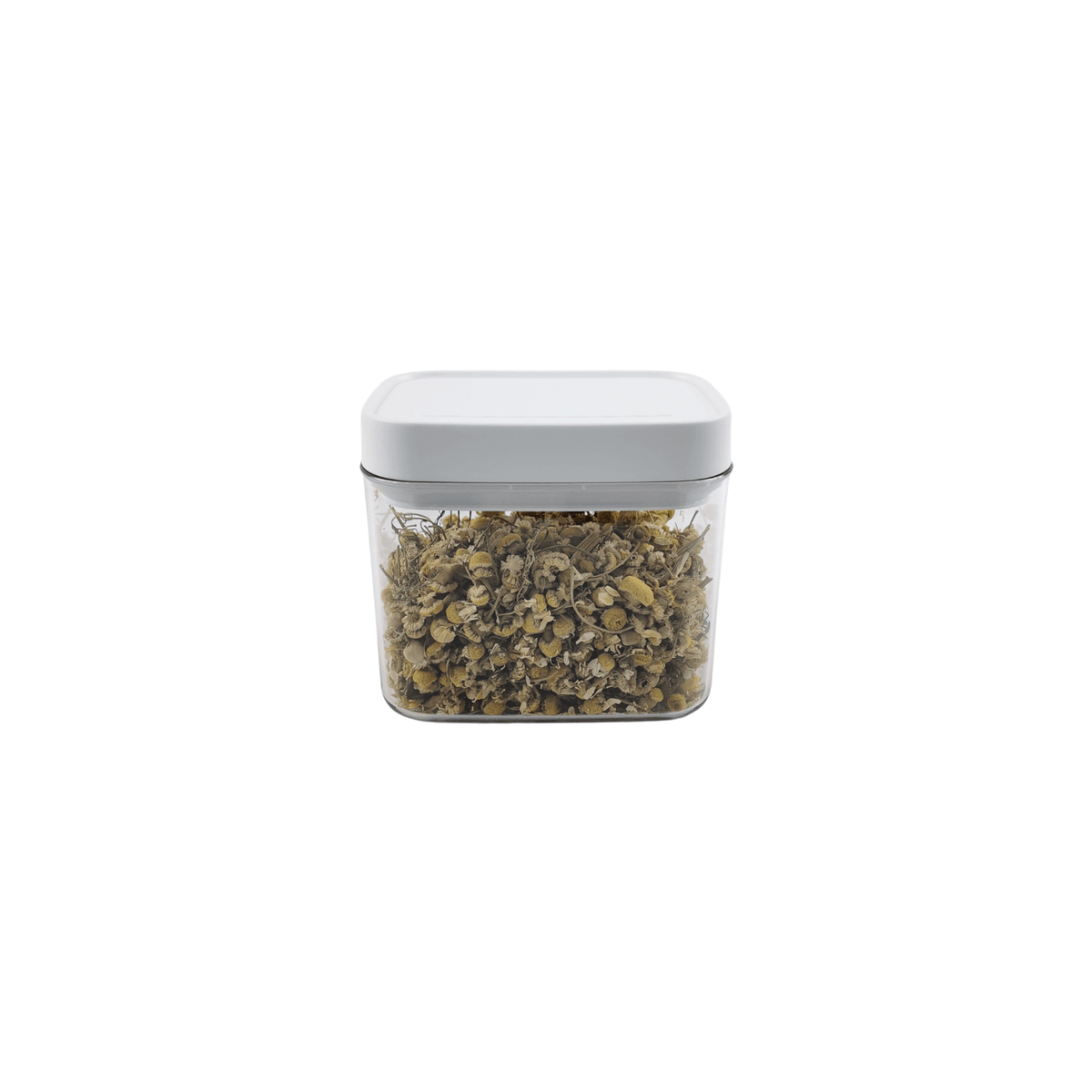 White Airtight Container – 15 Pack used for kitchen pantry organisation. Ideal for storing dry food items like herbs or cereals.