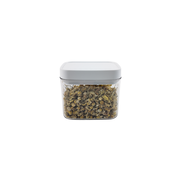 Elegant White Airtight Container - 600ML