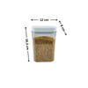 Elegant White Airtight Container – 1100ML