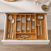 Expandable Bamboo Cutlery Tray