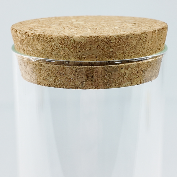 Glass Storage Jars with Cork Lid 