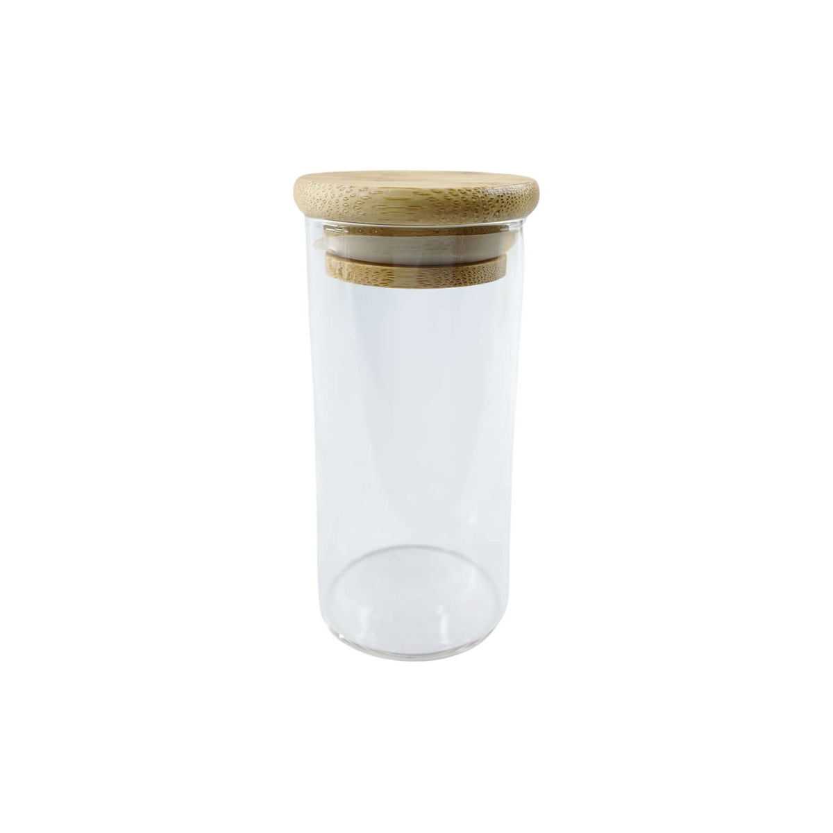 160ml Herb & Spice Jar with Bamboo Lid perfect for kitchen and pantry organisation, ideal storage organiser for herbs and spices.