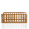 Bamboo Perforated Storage Basket – Large