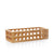 Bamboo Perforated Storage Basket – Small