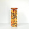 Acacia Lid Glass Jar Small Pantry Organisation - 15 Pack