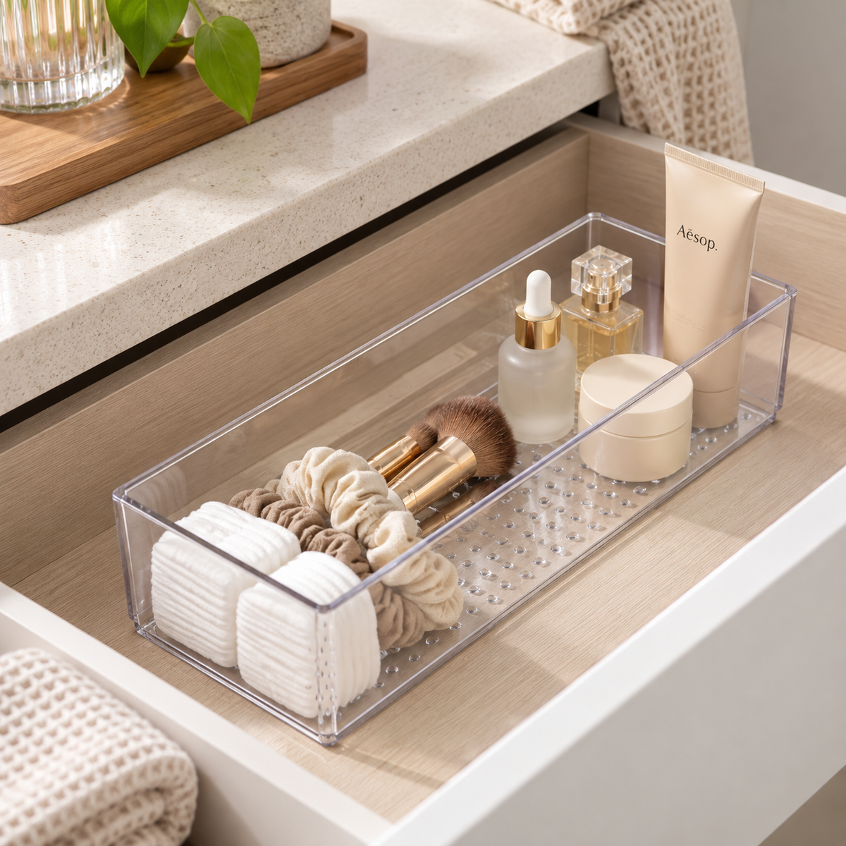 Medium Clear Drawer Organisers