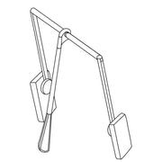 Pull Down Wardrobe Rail Anthracite Soft Close