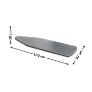 Robinhood Replacement Ironing Board Cover designed for efficient kitchen storage and organisation, measuring 100cm by 30cm.