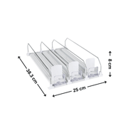 Sliding Can Organiser – Compact, Easy Access Storage for kitchen and pantry, ideal for organising cans and improving storage efficiency.