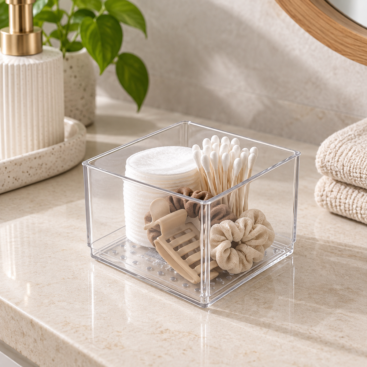 Small Clear Drawer Organisers