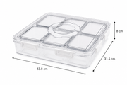 Snack Organiser & Fridge Storage Set – 7-Piece with Handle