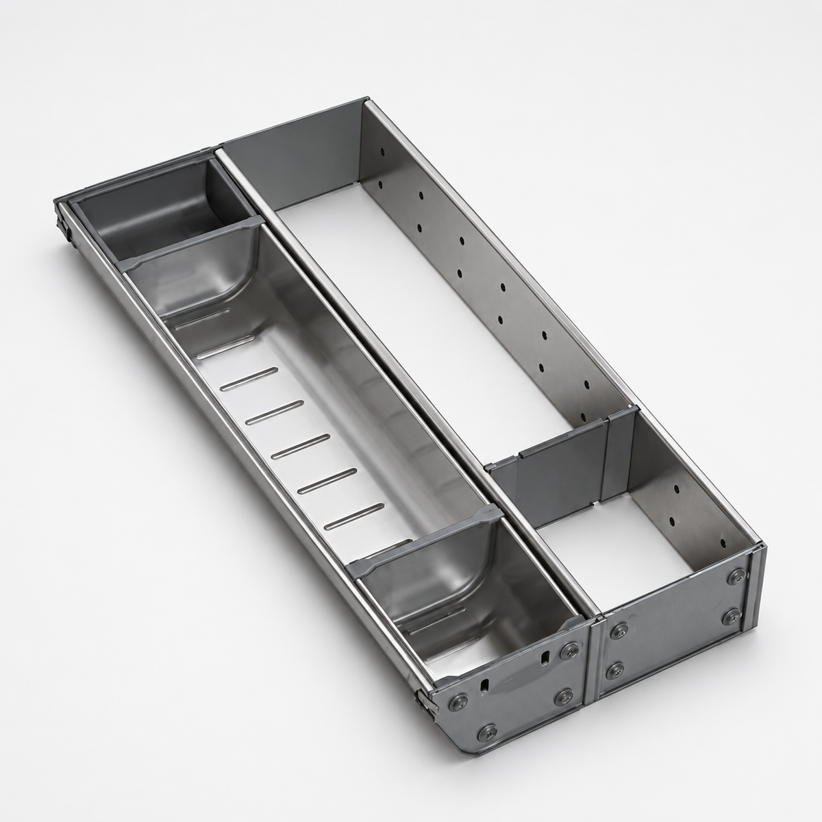 Stainless Steel Cutlery Organiser – Utensil Drawer Organiser